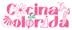 Logo de cocina colorida
