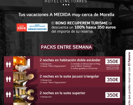 El Faixero - Hotel Tradicional - Hotel Evolución - Restaurante - Cátering – catering en Cinctorres (foto 2 de 12)