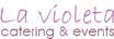 Logo de La Violeta Cátering & Events