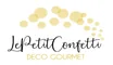 Logo de LePetitConfetti-Desayunos a domicilio-Catering para eventos corporativos-Lotes de navidad diferentes y personalizados