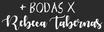 Logo de Mas Bodas x Rebeca Tabernas