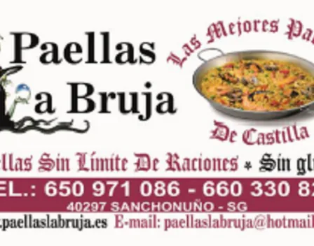 paellas la bruja – catering en Sanchonuño